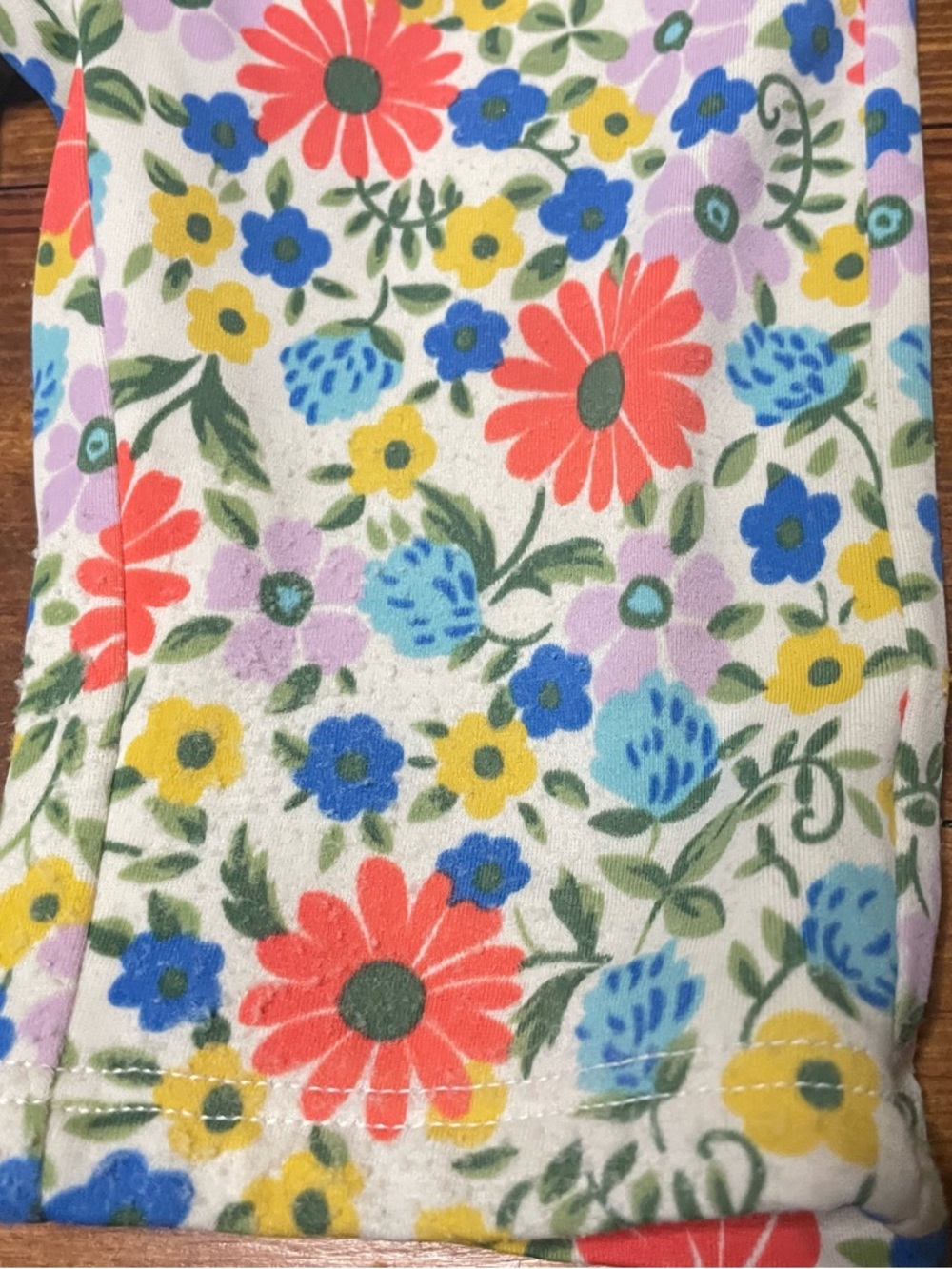 Baby Boden Floral Long-Sleeve Rashguard Swimsuit & Hat Size 12-18 Months - Picture 6 of 12